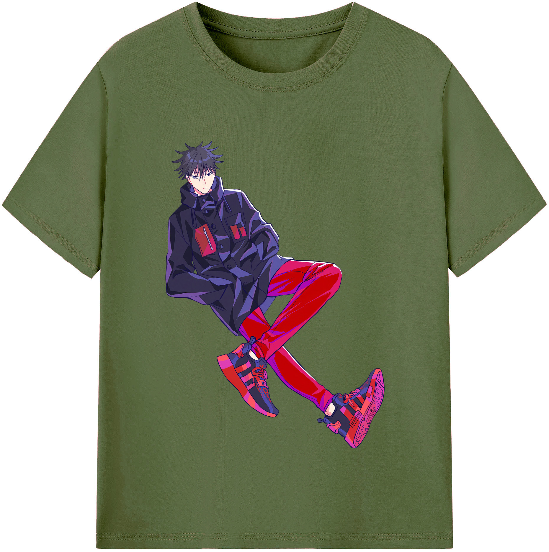 （画像用） 呪術廻戦 Jujutsu Kaisen 綿100％半袖Tシャツ（フロントプリント）